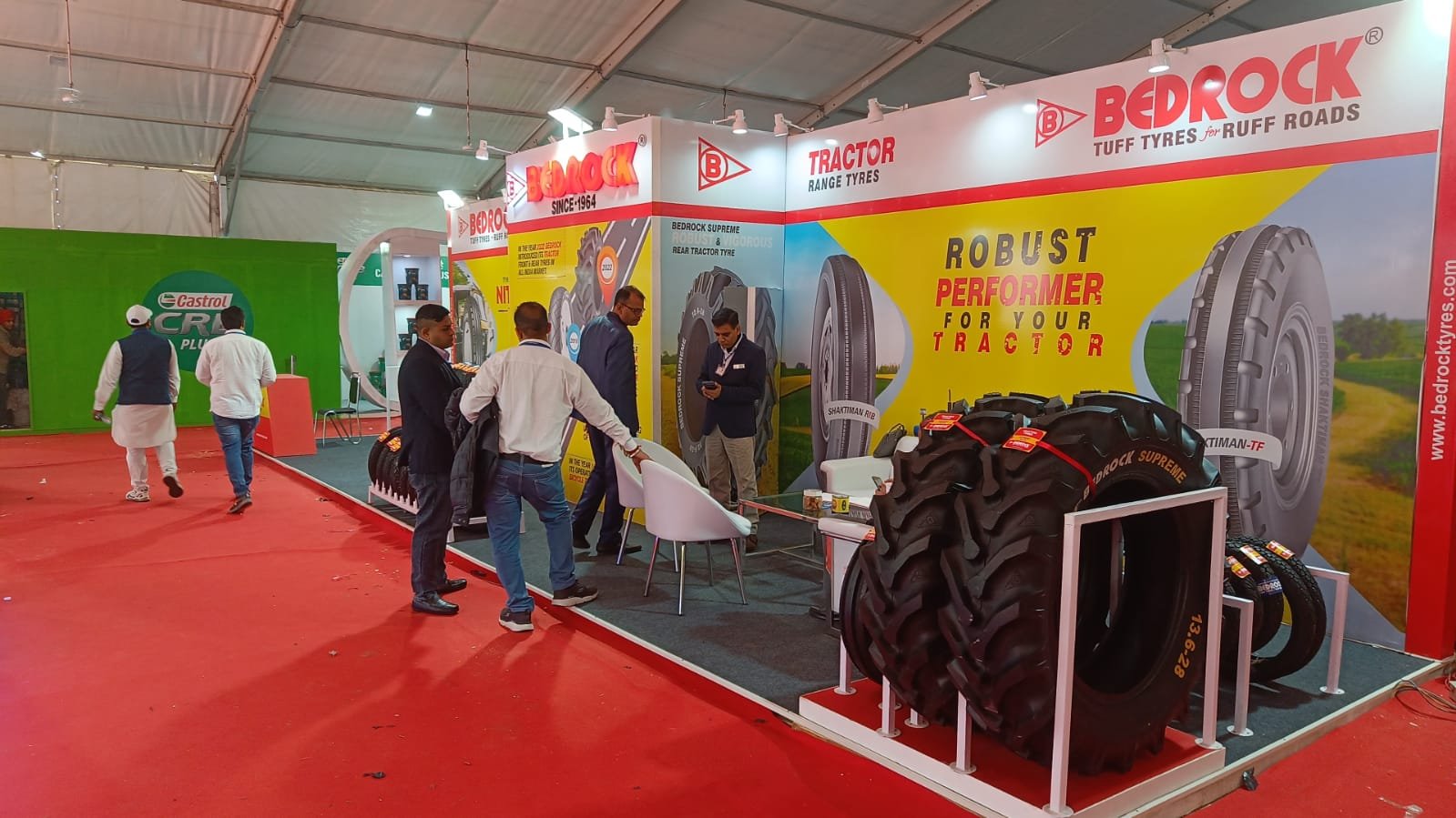 TRACTOR FRONT & REAR TYRE LAUNCH